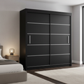Daisy Wooden Sliding Door Wardrobe | 120 cm